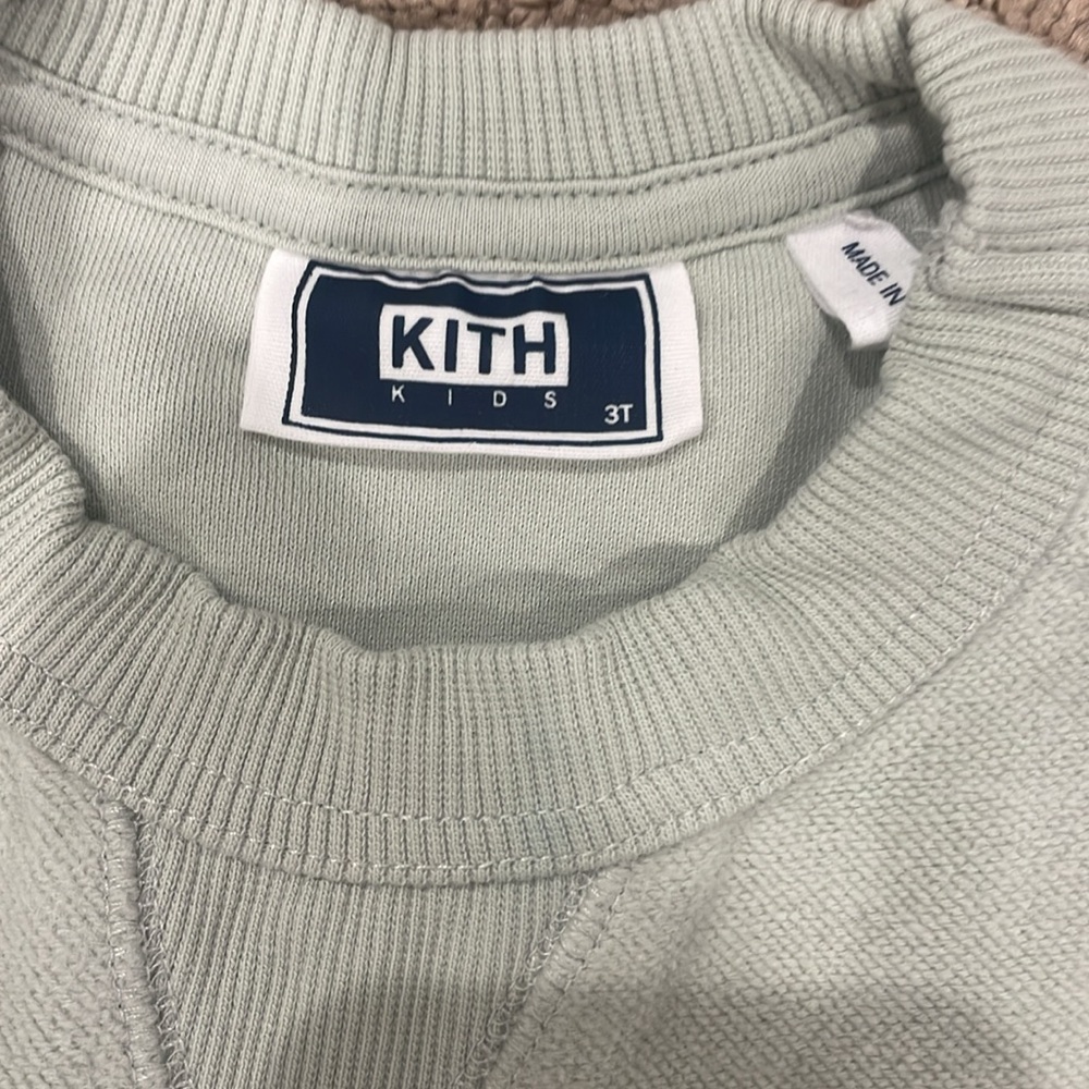 Kith Kids reverse panel Liam crewneck 3T - Picture 2 of 4